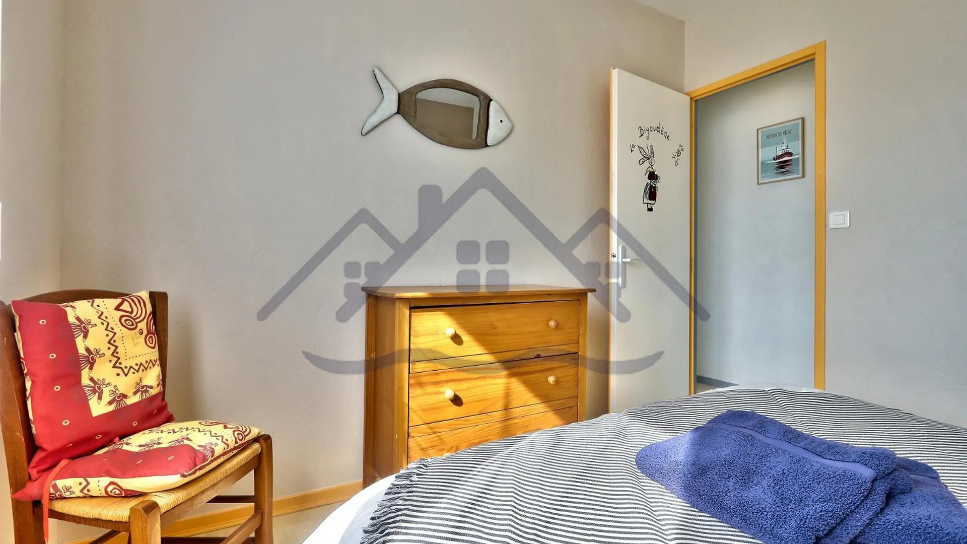 Souvenir Du Guil: Seaside Cottage with Garden in Guilvinec
