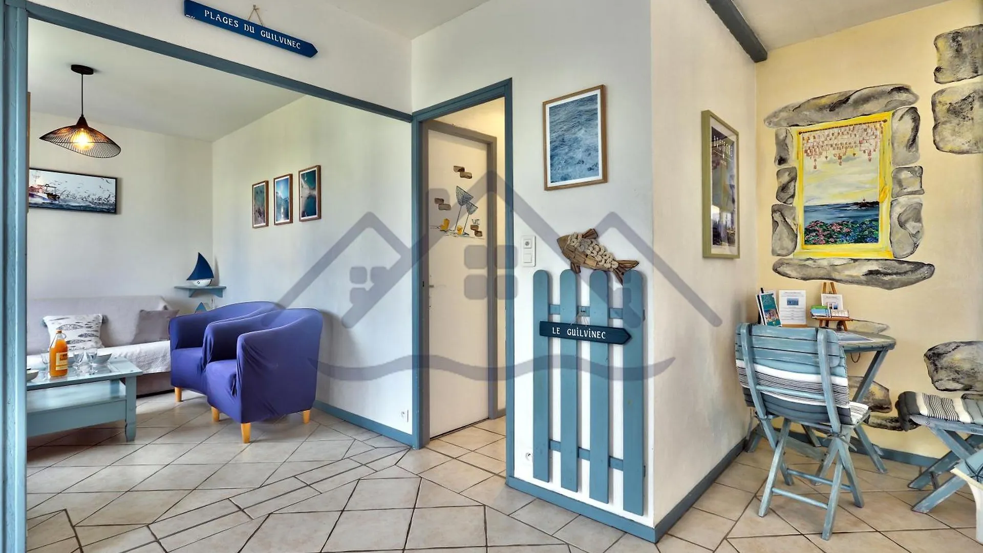 Souvenir Du Guil: Seaside Cottage with Garden in Guilvinec 0*,  France