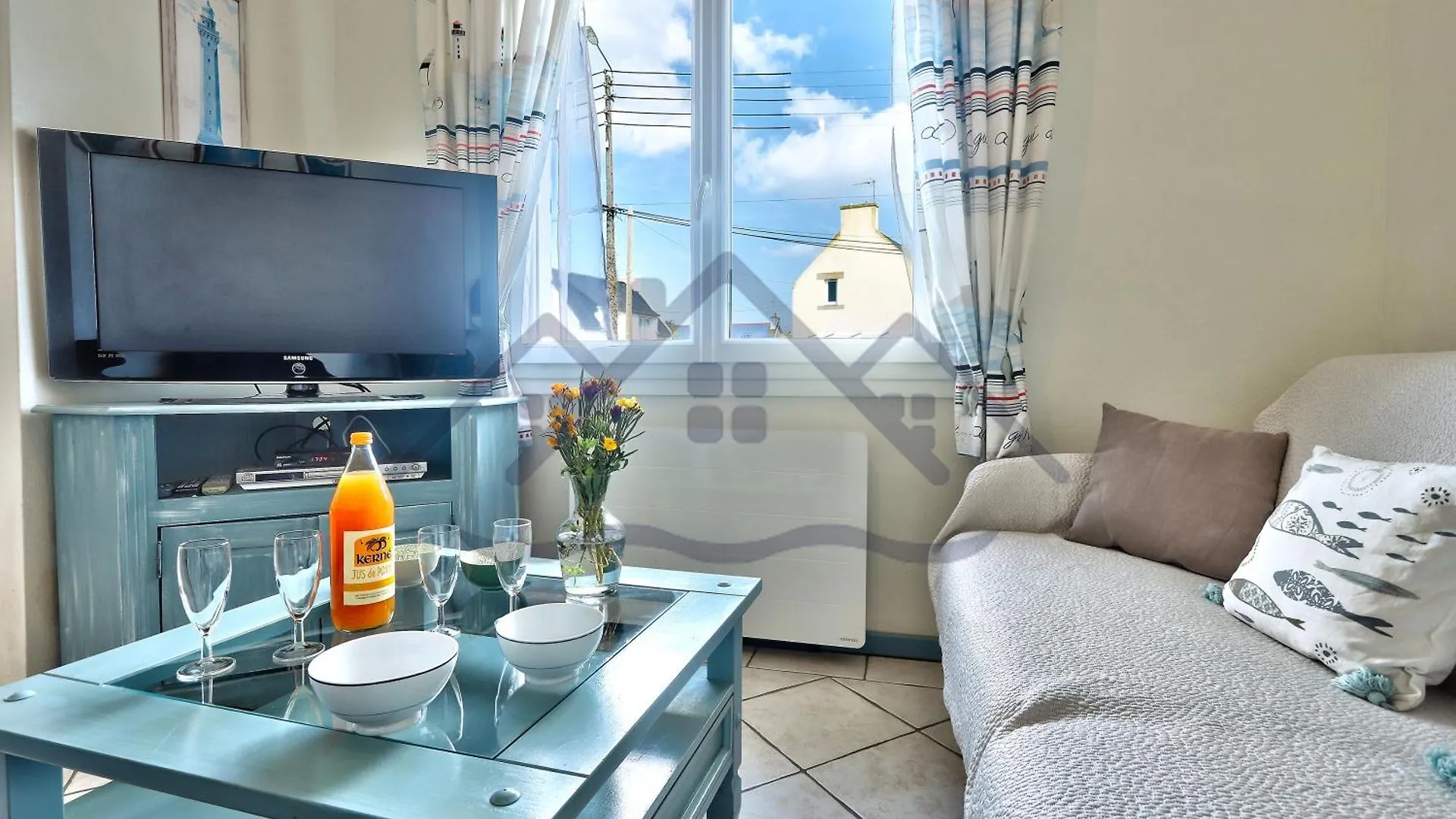 Souvenir Du Guil: Seaside Cottage with Garden in Guilvinec 0*,  France