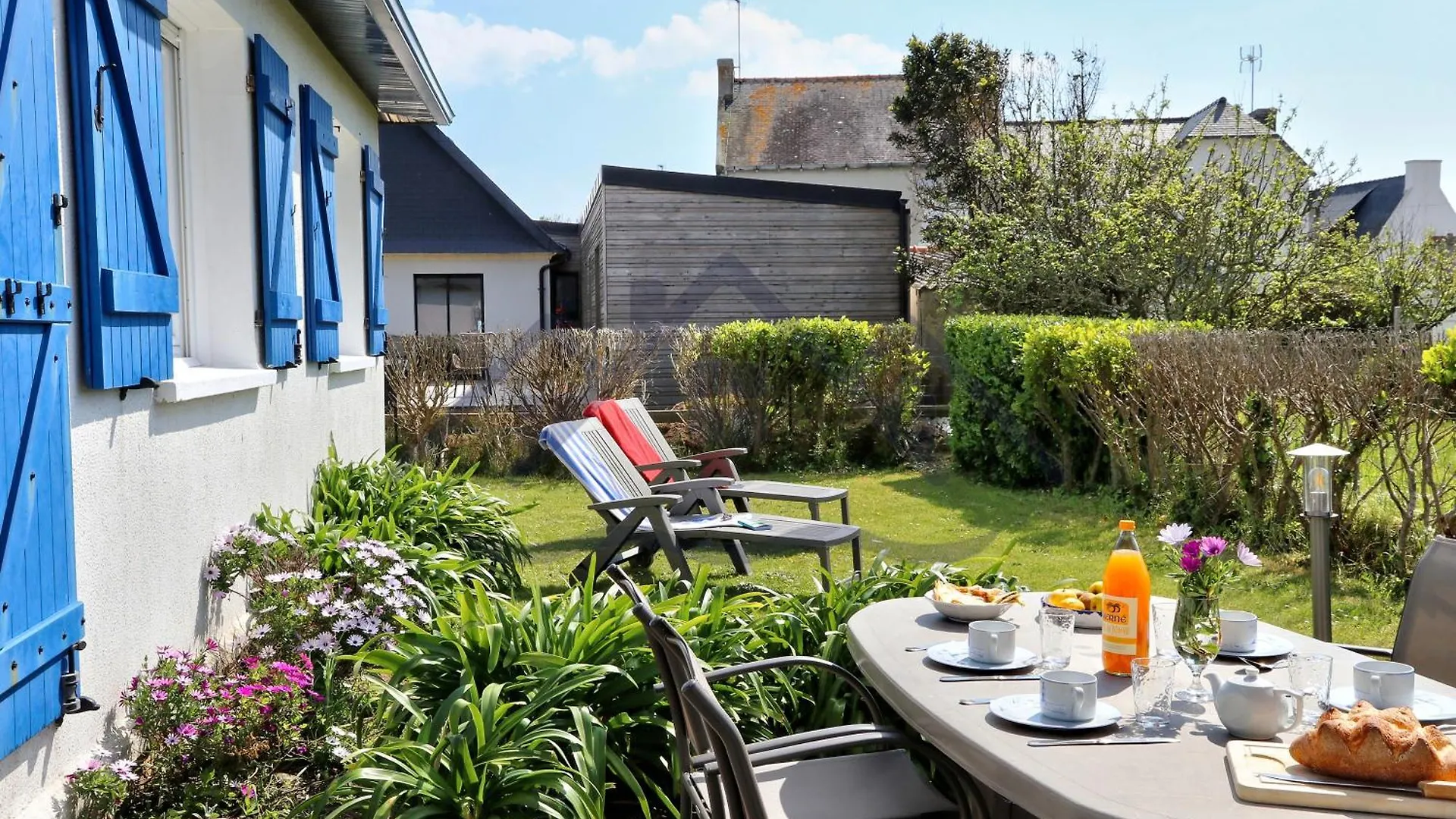 Souvenir Du Guil: Seaside Cottage with Garden in Guilvinec 0*,